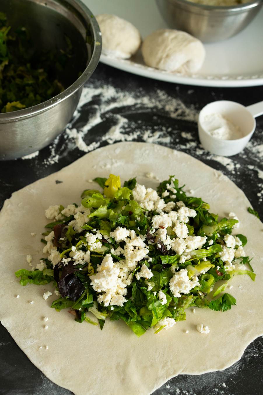 Jingalov Hats – Armenian Flatbread with Greens