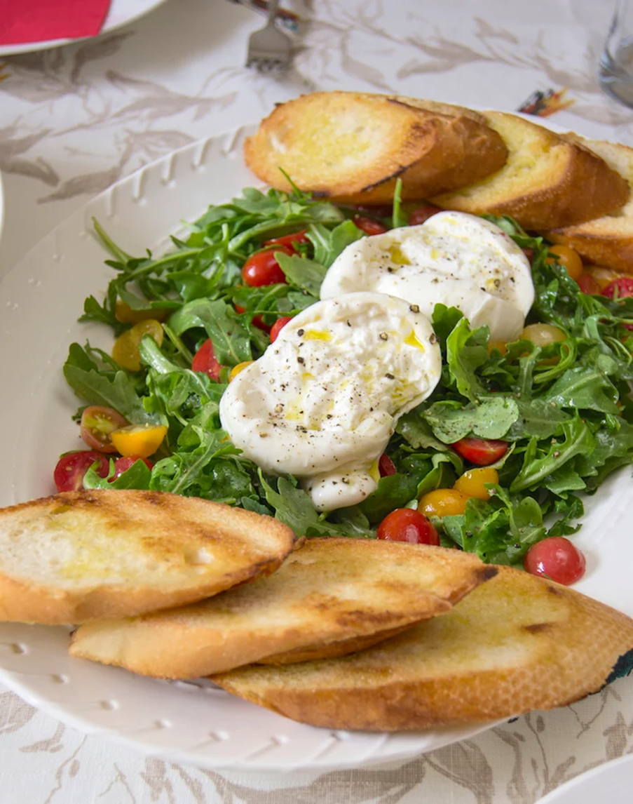 Arugula-Burrata Salad