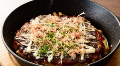 Okonomiyaki (Japanese Cabbage Pancake)