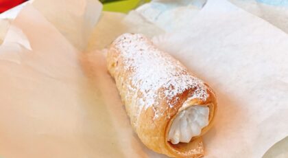 Puff Pastry Cream Cones