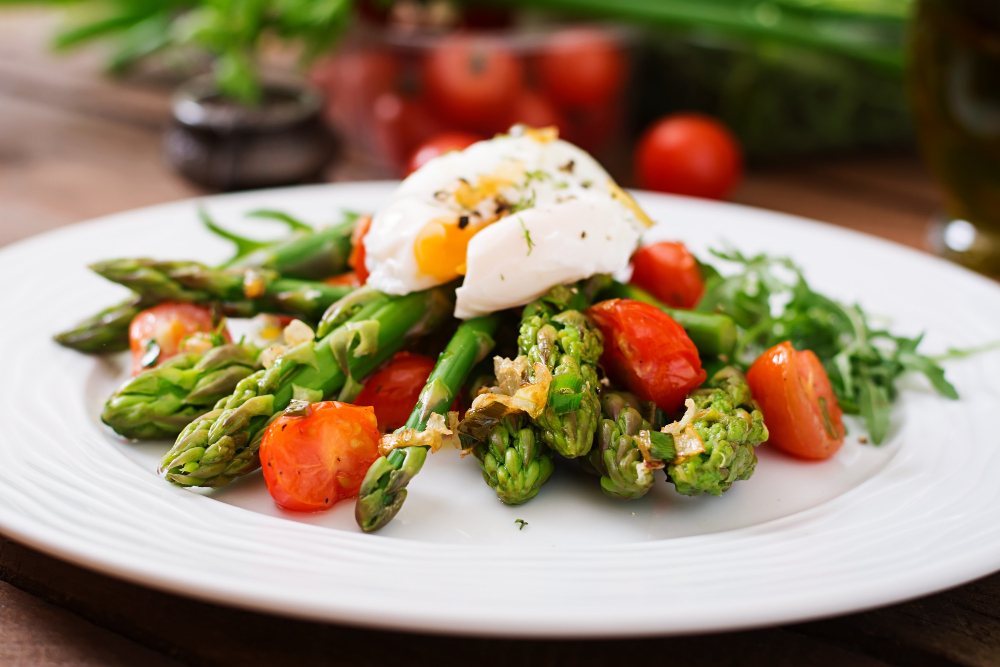 Asparagus Mimosa Salad