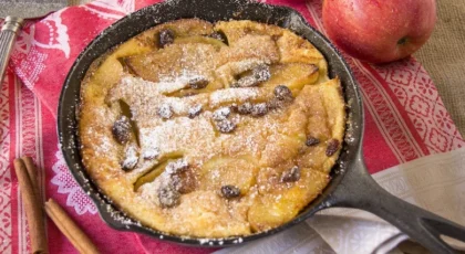 Apple Pancake Pie