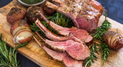 Grilled Rack of Lamb